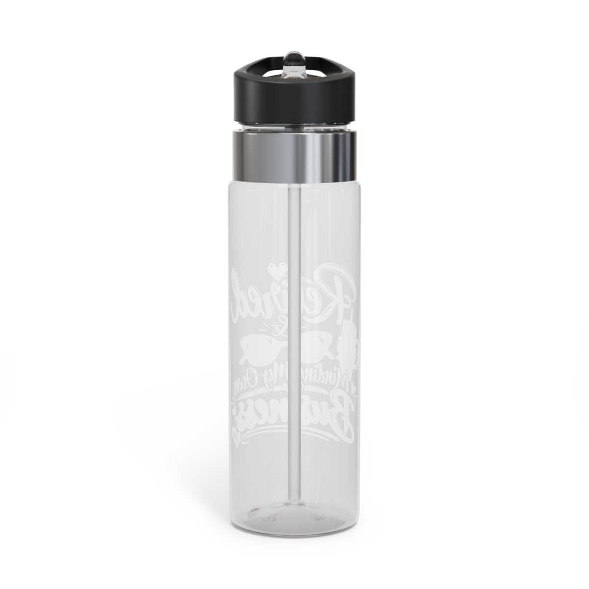 Retired & Minding My Own Business 20oz Sport Bottle