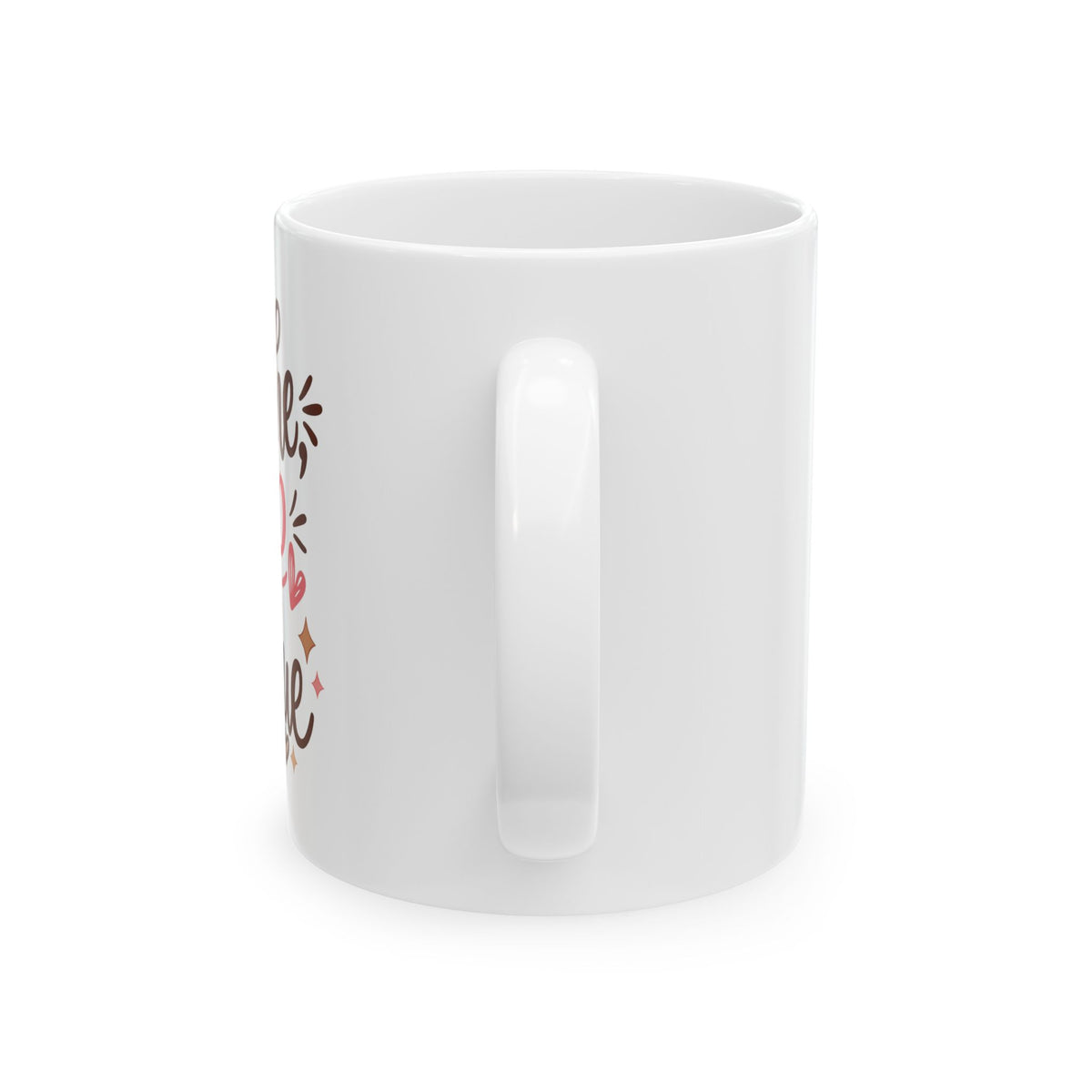Breathe, Sip, Continue Ceramic Coffee Mug – 11 oz