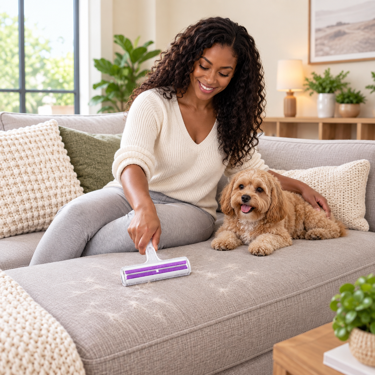 Reusable Pet Hair Remover Roller
