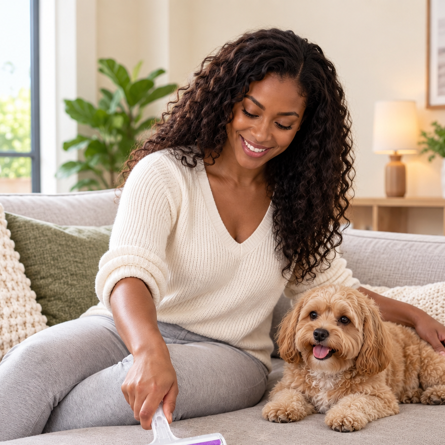 Reusable Pet Hair Remover Roller