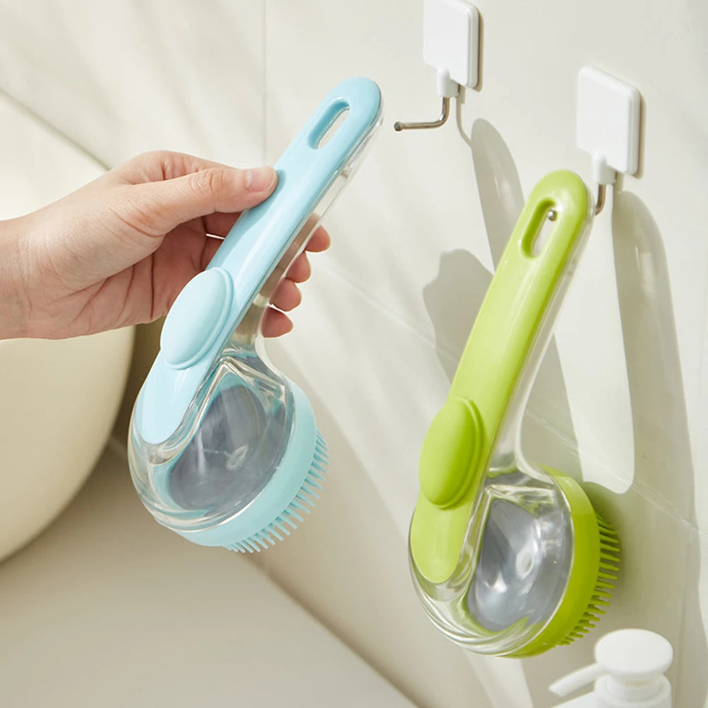 2-in-1 Pet Shampoo & Massage Brush
