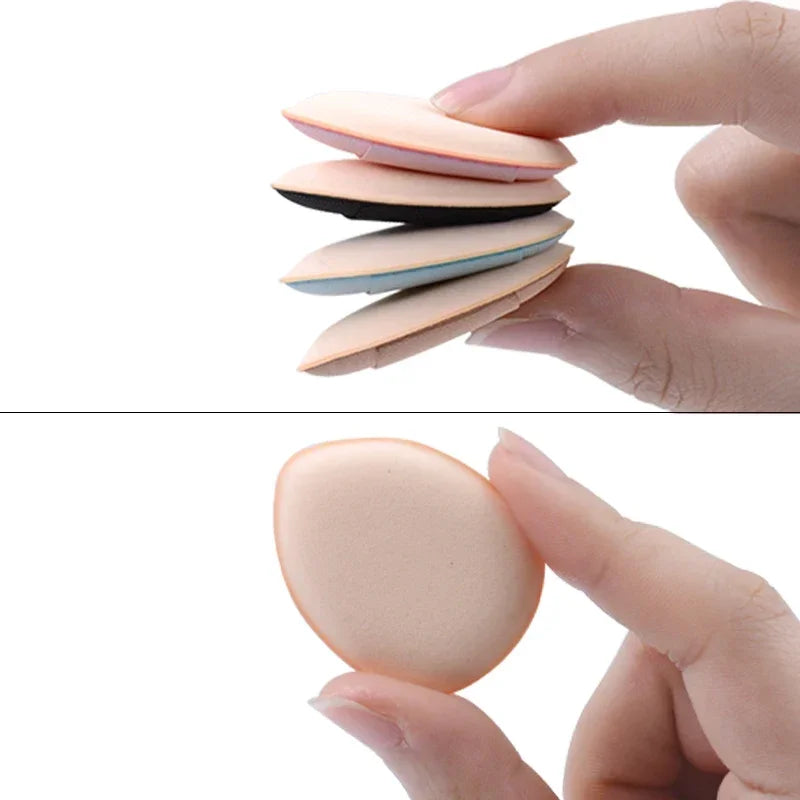 10-Piece Mini Finger Makeup Puff Set – Soft Cushion Applicators